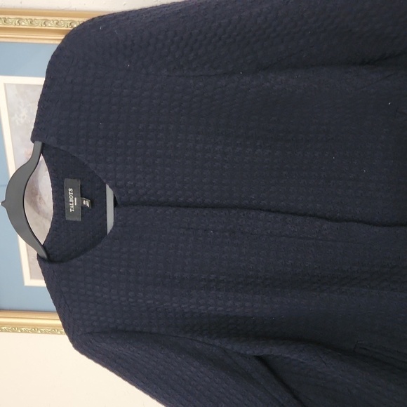 Talbots Knit Jacket Size 14 Petite Contemporary Career Formal Sophisticated - Picture 4 of 16